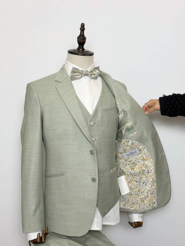 Costume Vert Sauge Homme