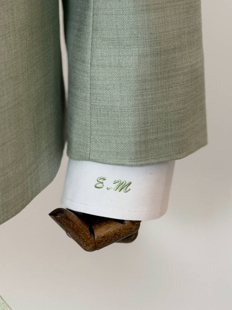 Costume Vert Sauge Homme