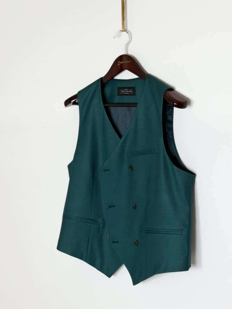 Gilet vert canard homme